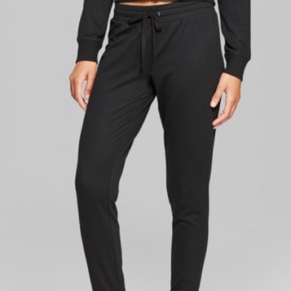 Comfortable black sweat pants